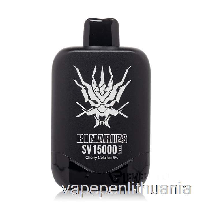 Horizon Binaries Sv15000 Vienkartinis Vyšnių Kolos Ledo Vape Skystis